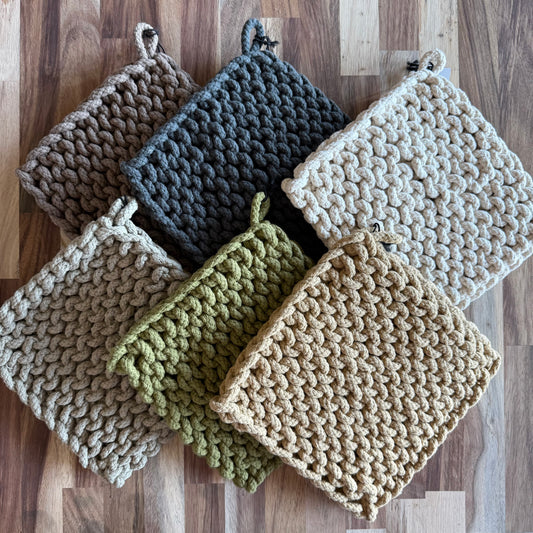 Pot Holders - Crocheted