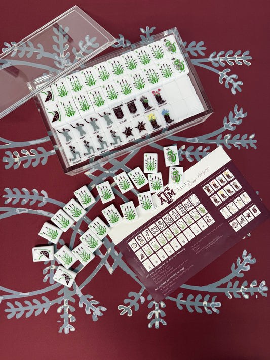 Texas A&M® Mahjong Tiles [PREORDER]