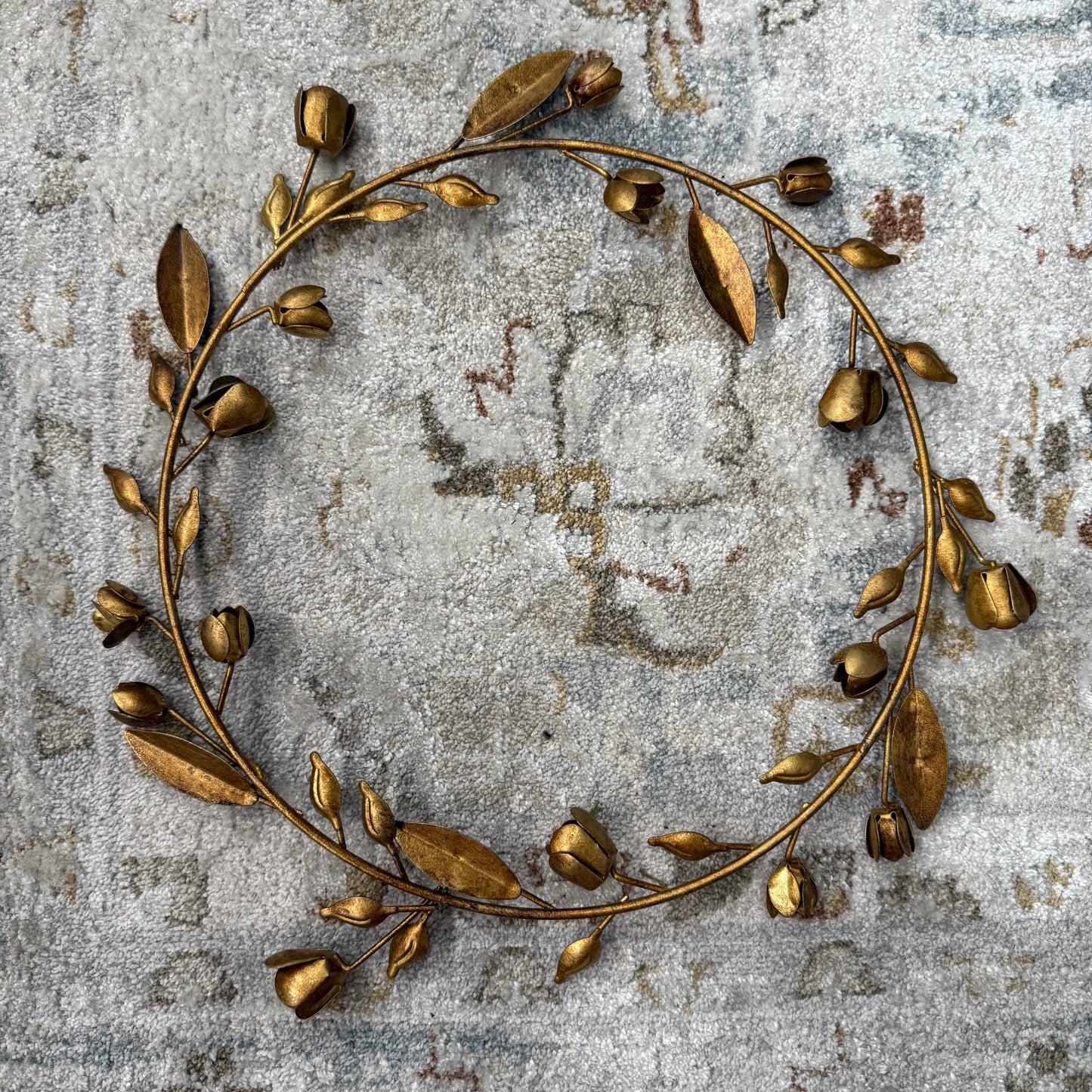Metal Laurel Wreath