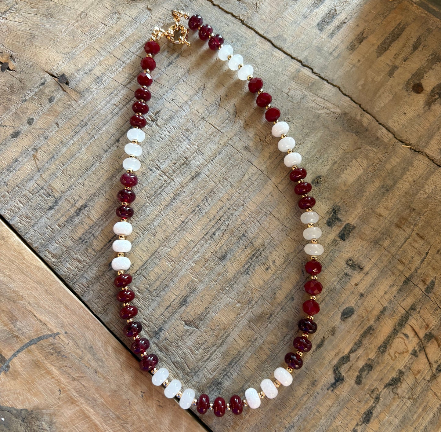 Chunky Beaded Statement Necklace