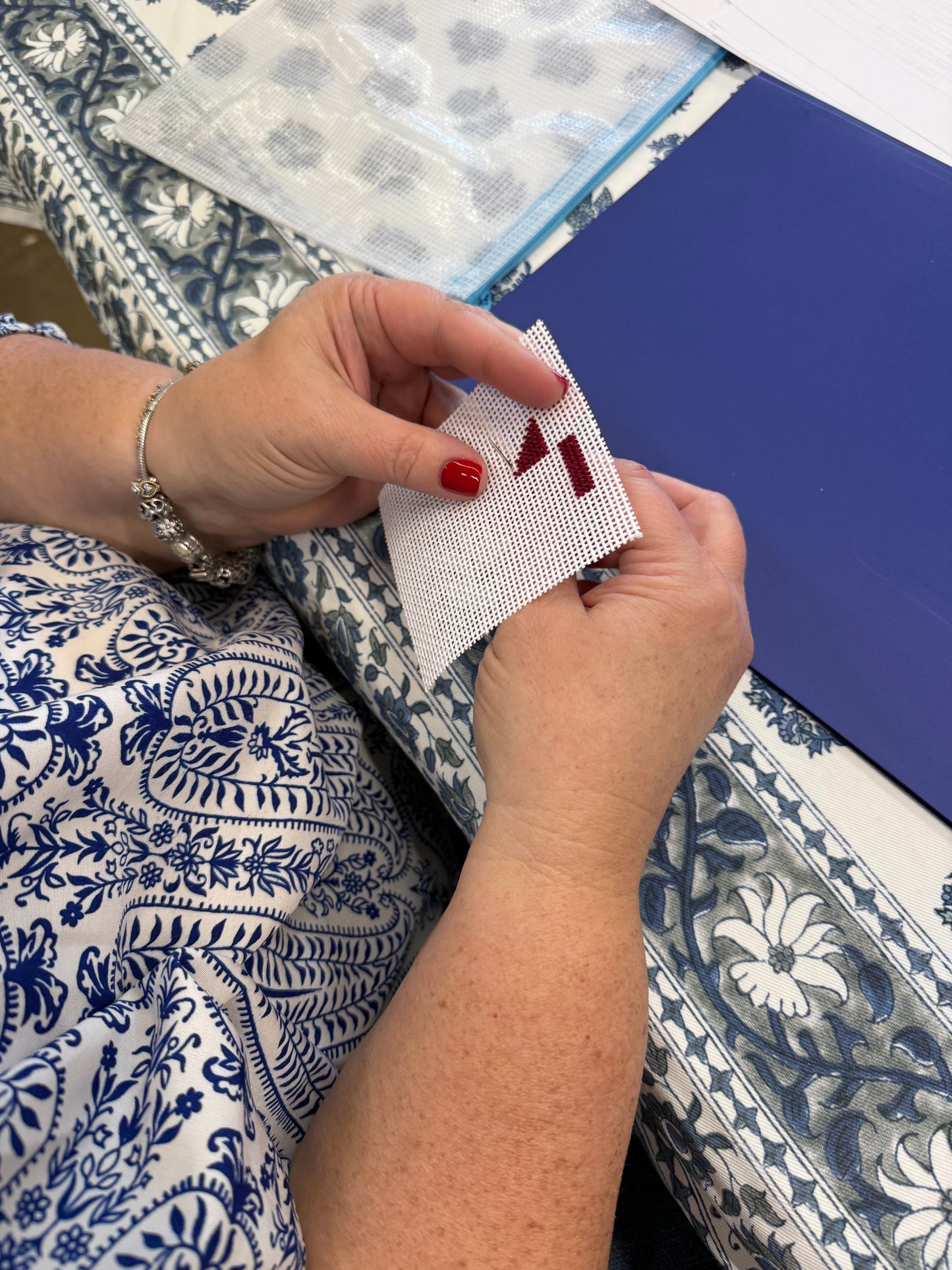Beginner or Refresh Needlepoint with Sophia - July 17, 11-12:30