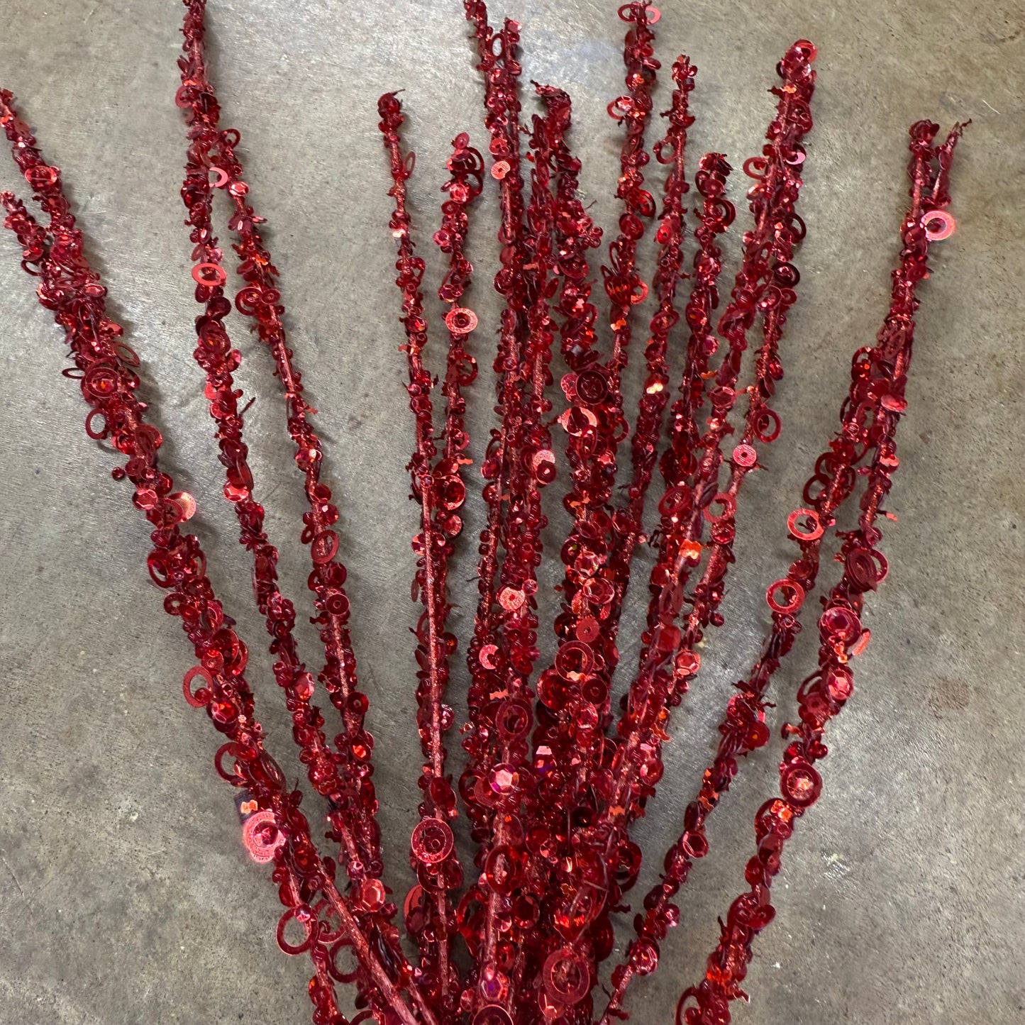 Red Christmas Tree Pick