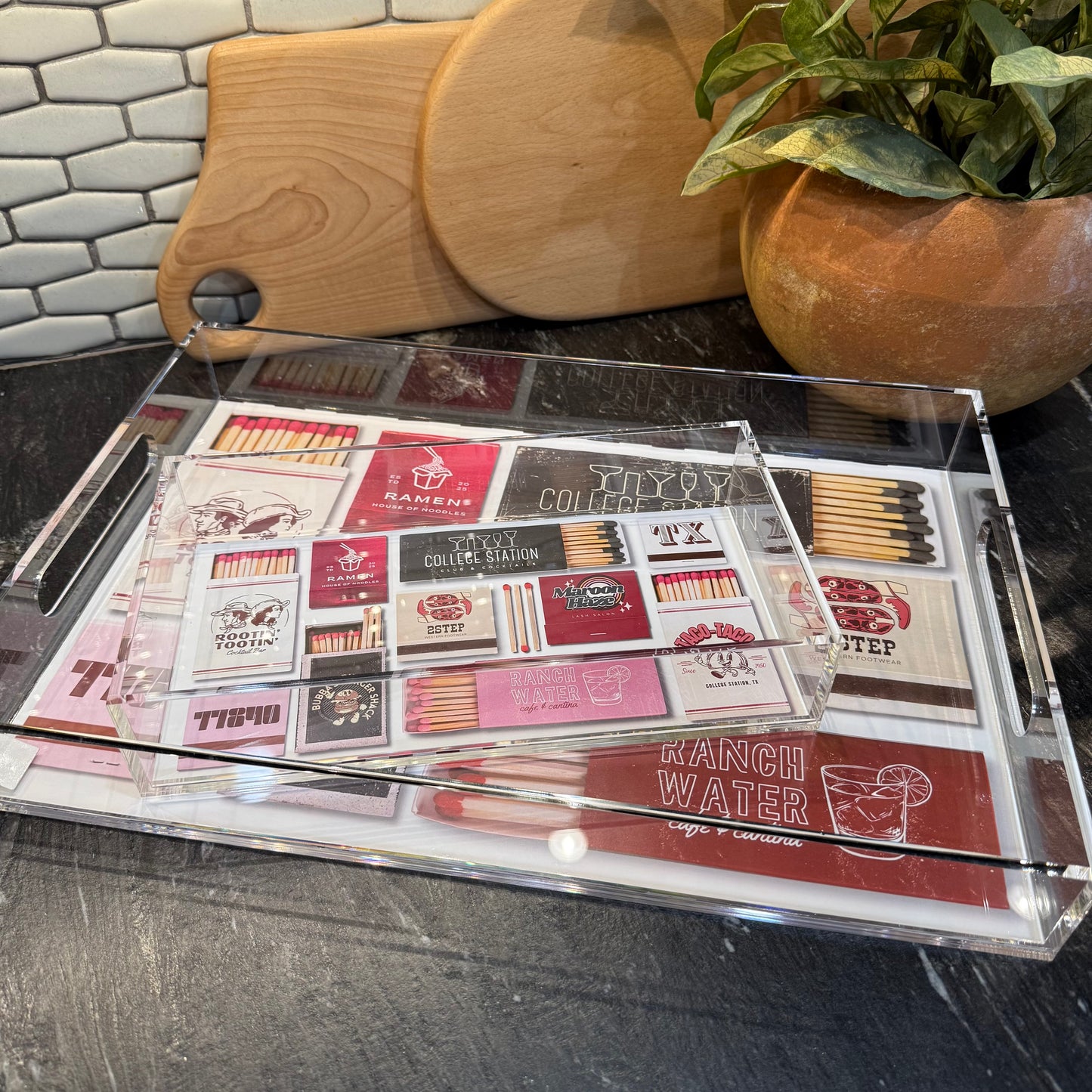 Acrylic Tray MINI + CStat Inserts