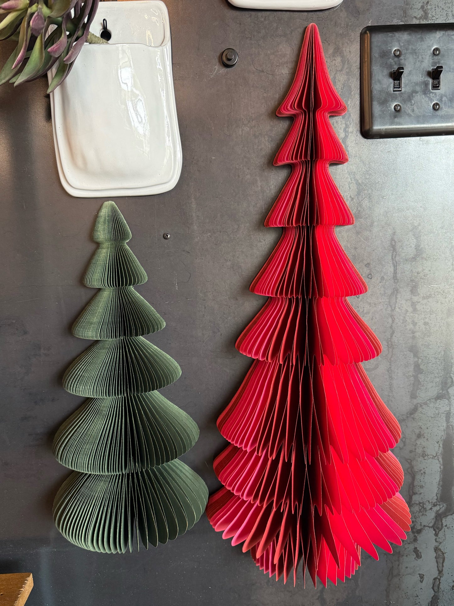 Green Tree - Paper Folding Honeycomb