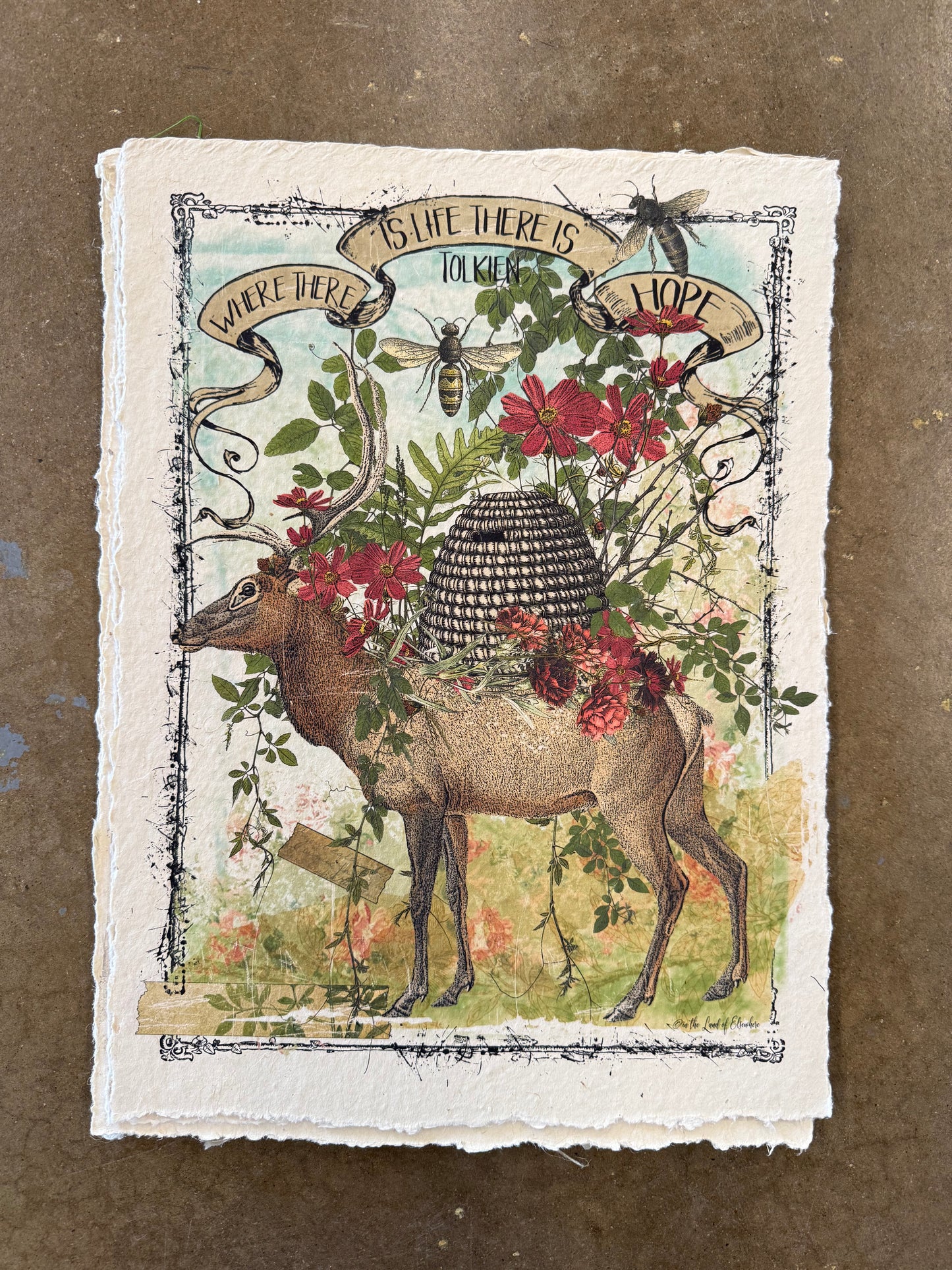 Paper Print Artwork