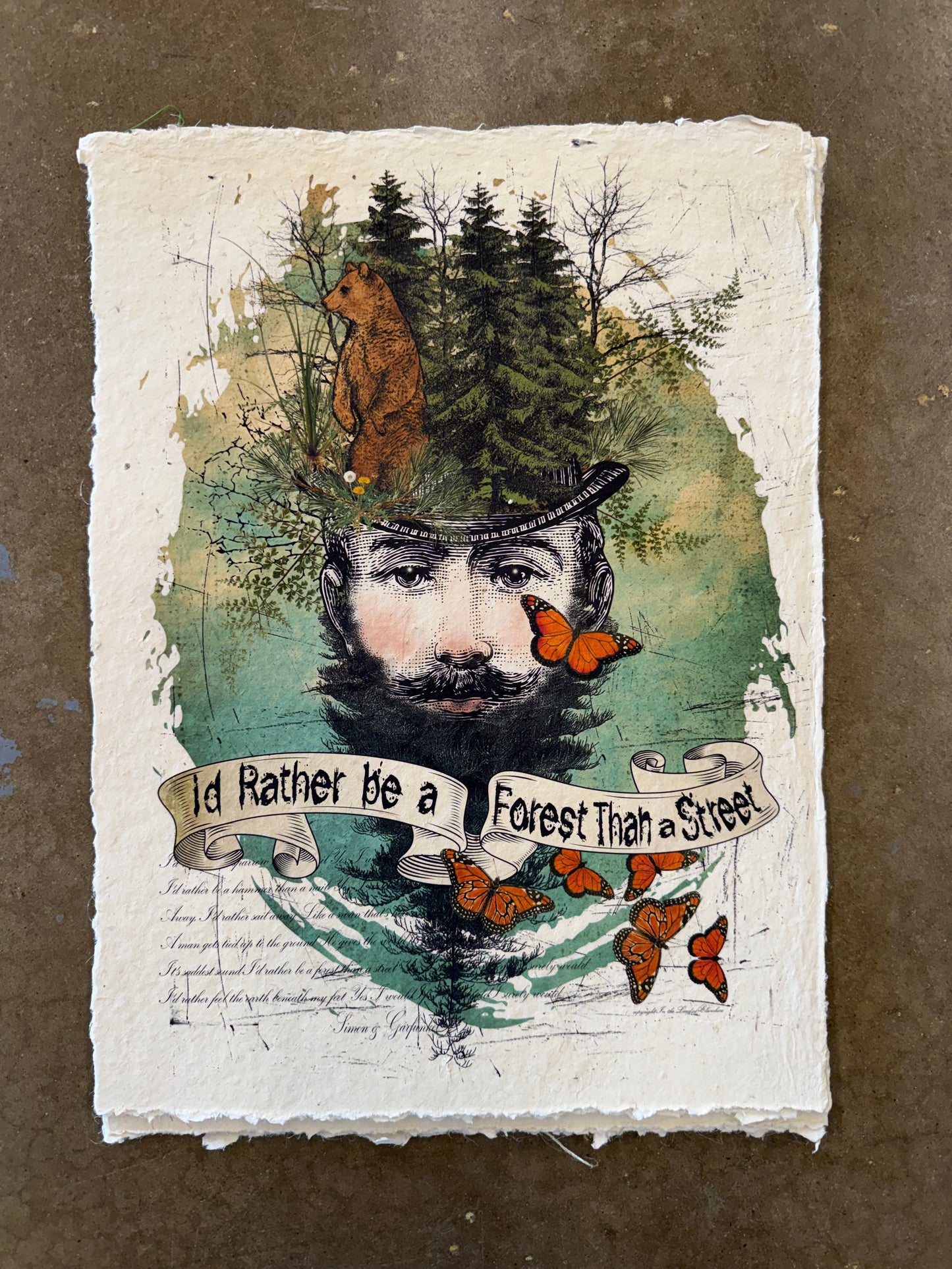 Paper Print Artwork
