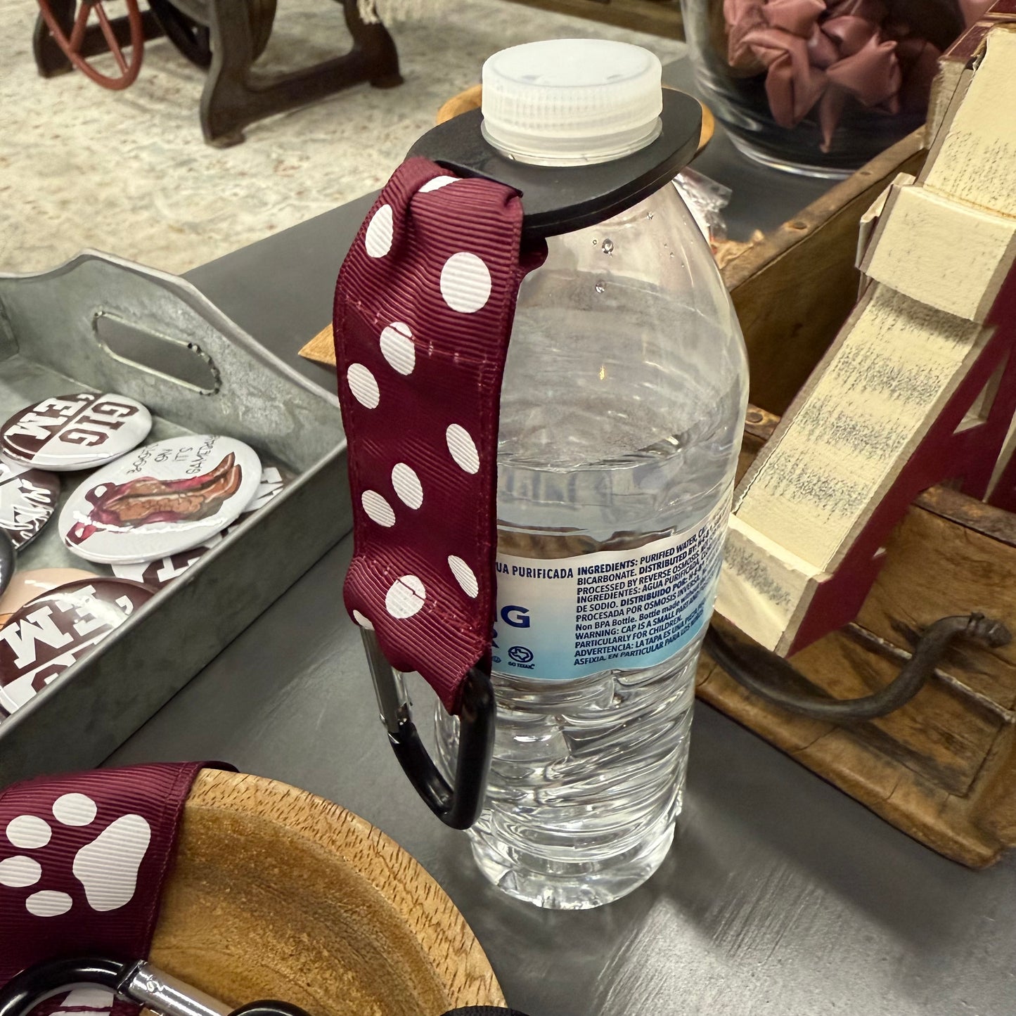 Water Bottle Holder + Carabiner