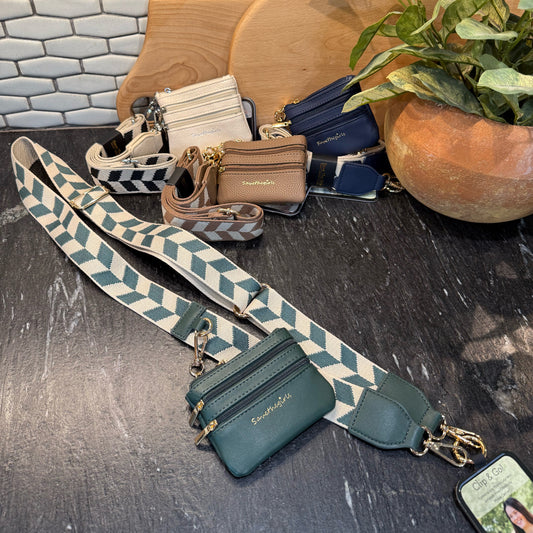 Handsfree Adjustable Crossbody Phone Strap + Wallet