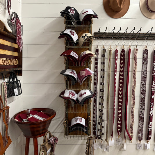 Wood + Metal Wall Rack