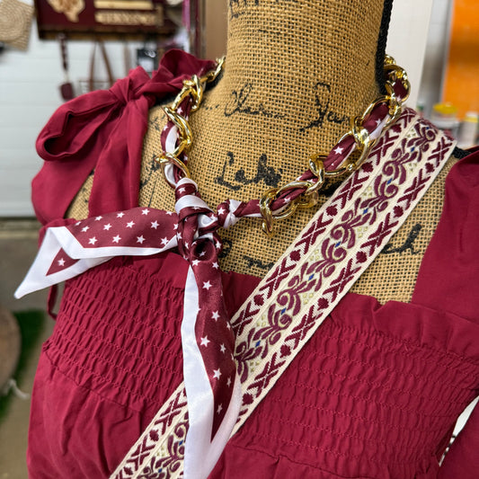 Scarf Chain Necklace