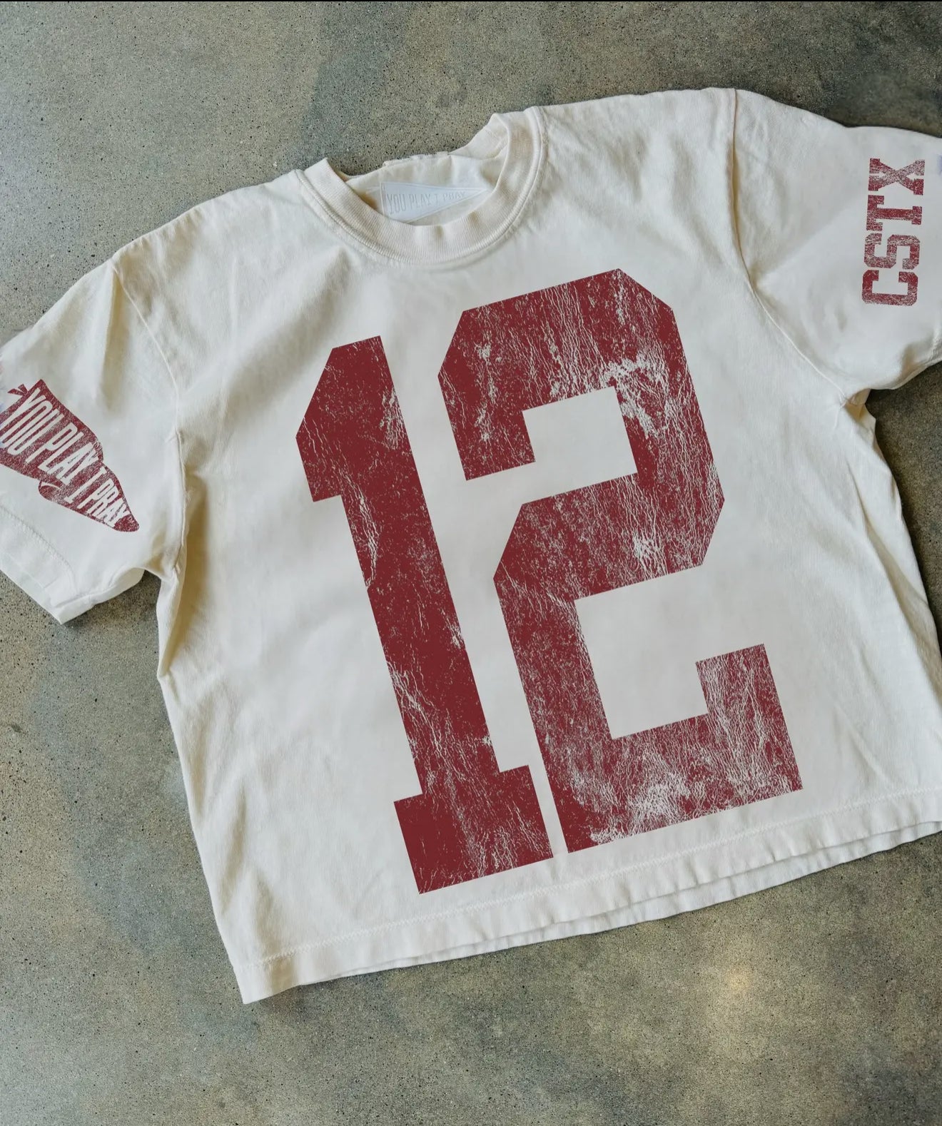 PREORDER: You Play I Pray Boxy Tee