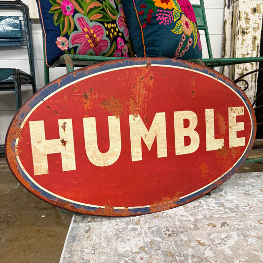 Humble Metal Sign