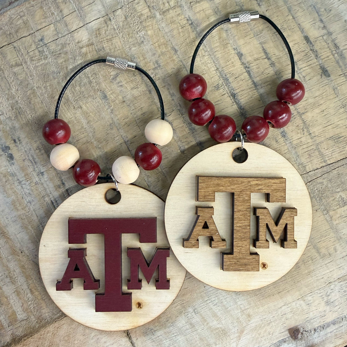 Wooden Keychains & Bag Tag