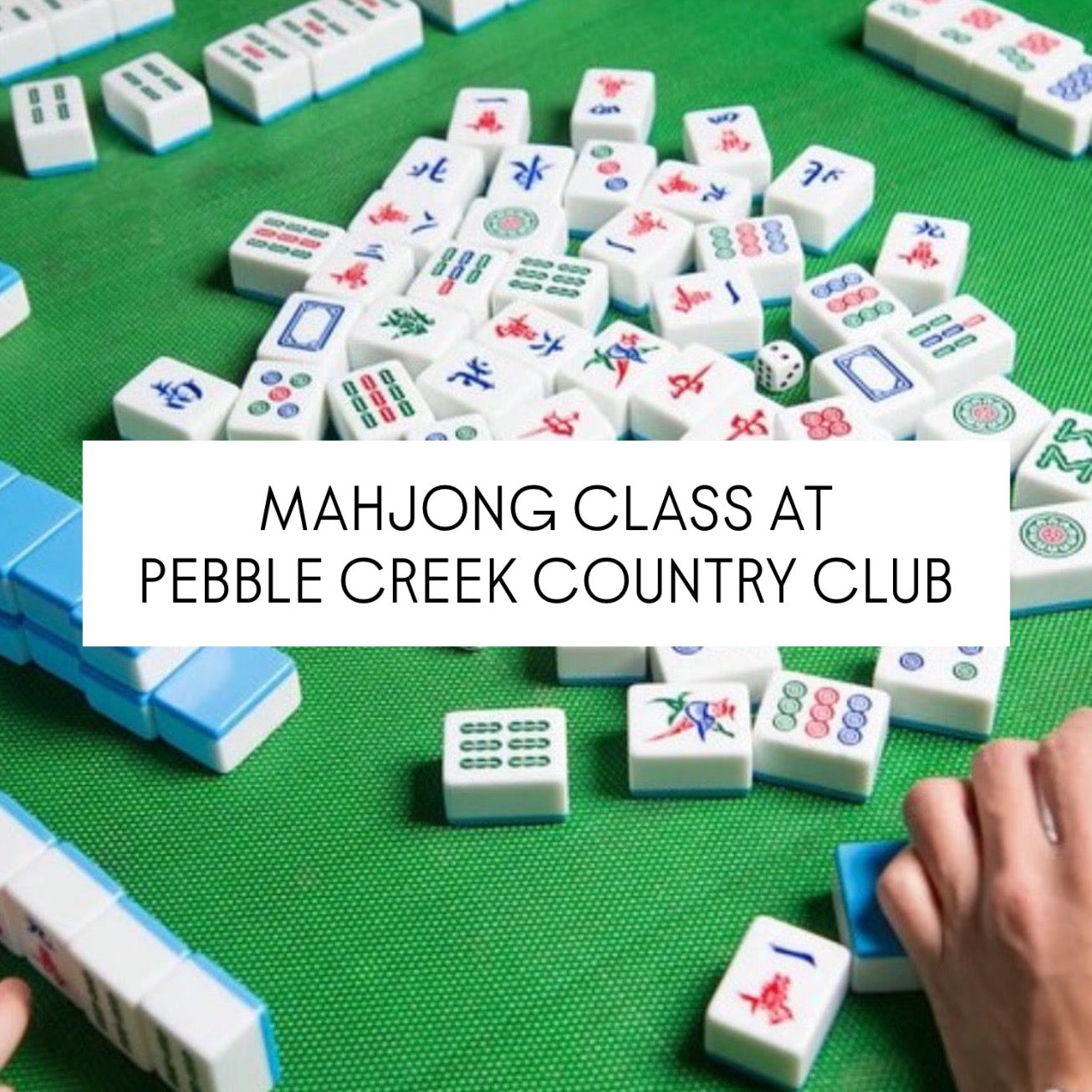 Beginner & Intermediate Mahjong with Traci & Jamie - July 14, 6:30-8:30pm [Private event for Pebble Creek Country Club] (Copy)
