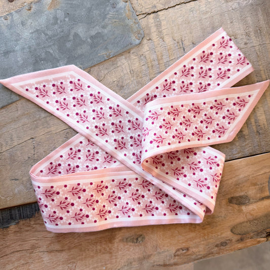 Sideline Twilly Scarf - Pink
