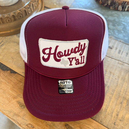 Custom Patch Cap - Howdy Y'all