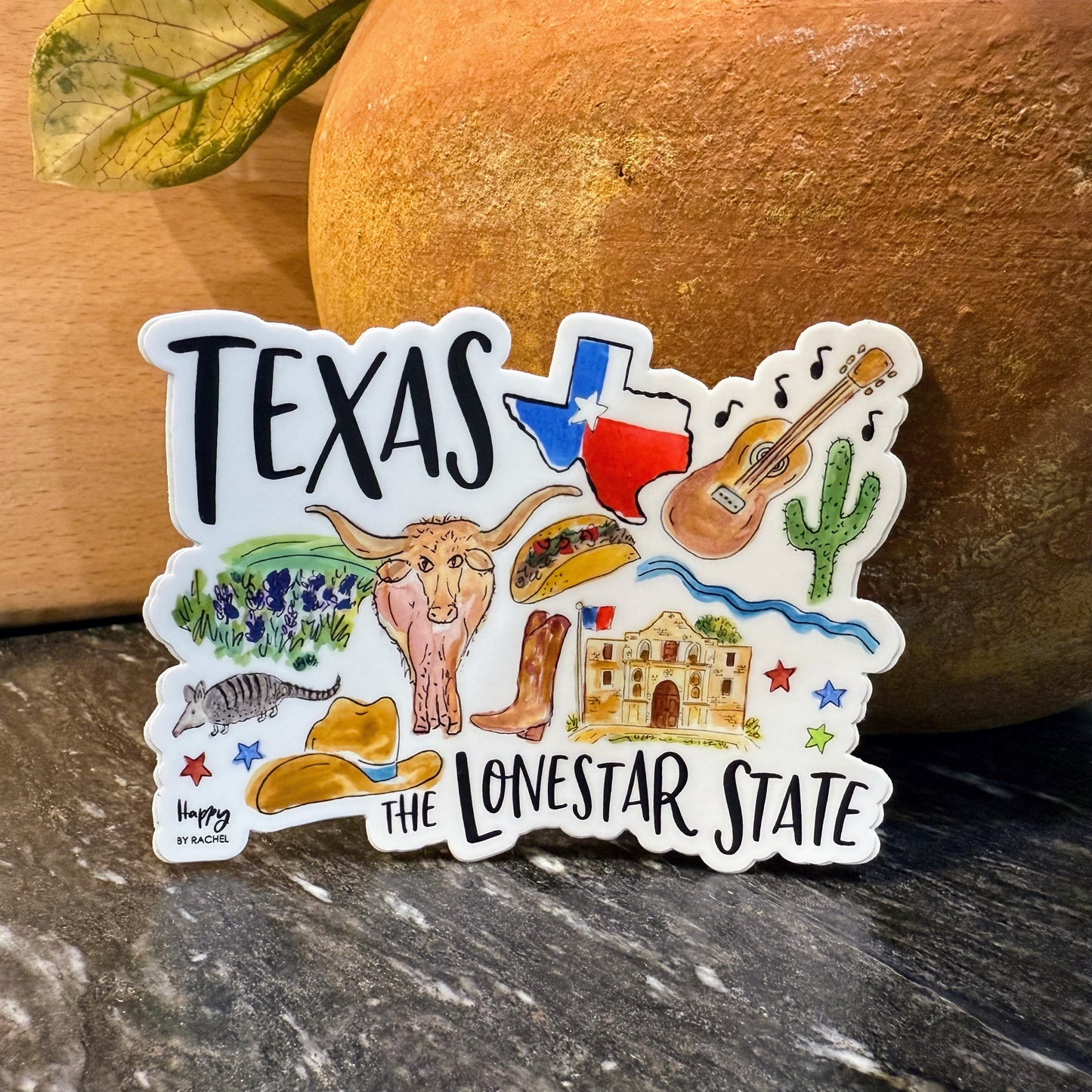 Texas Lonestar State Sticker