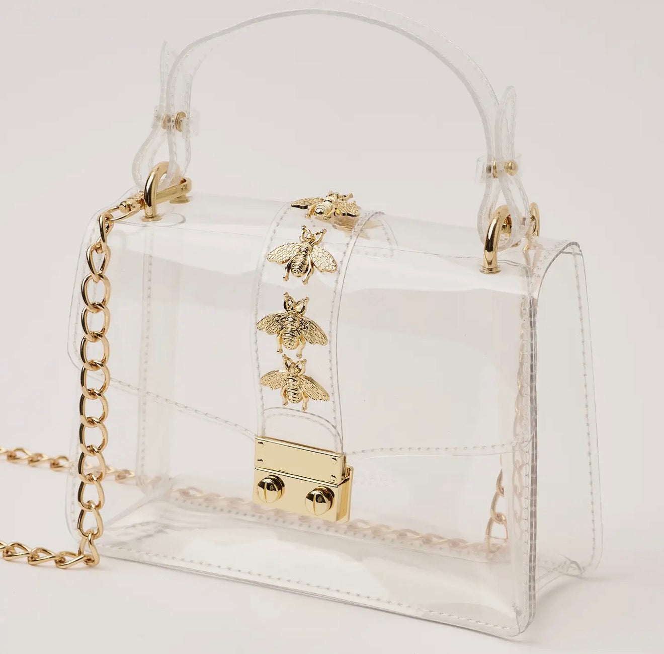 Clearly Luxe Clear Bag