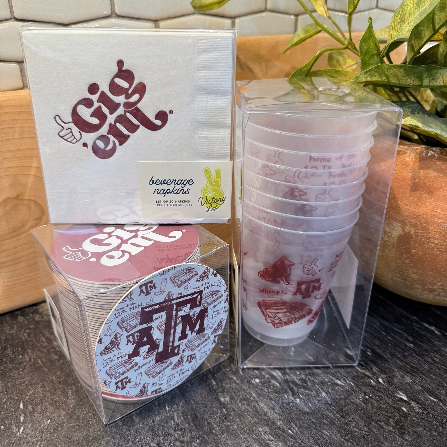 Cups - Aggie (set of 8)