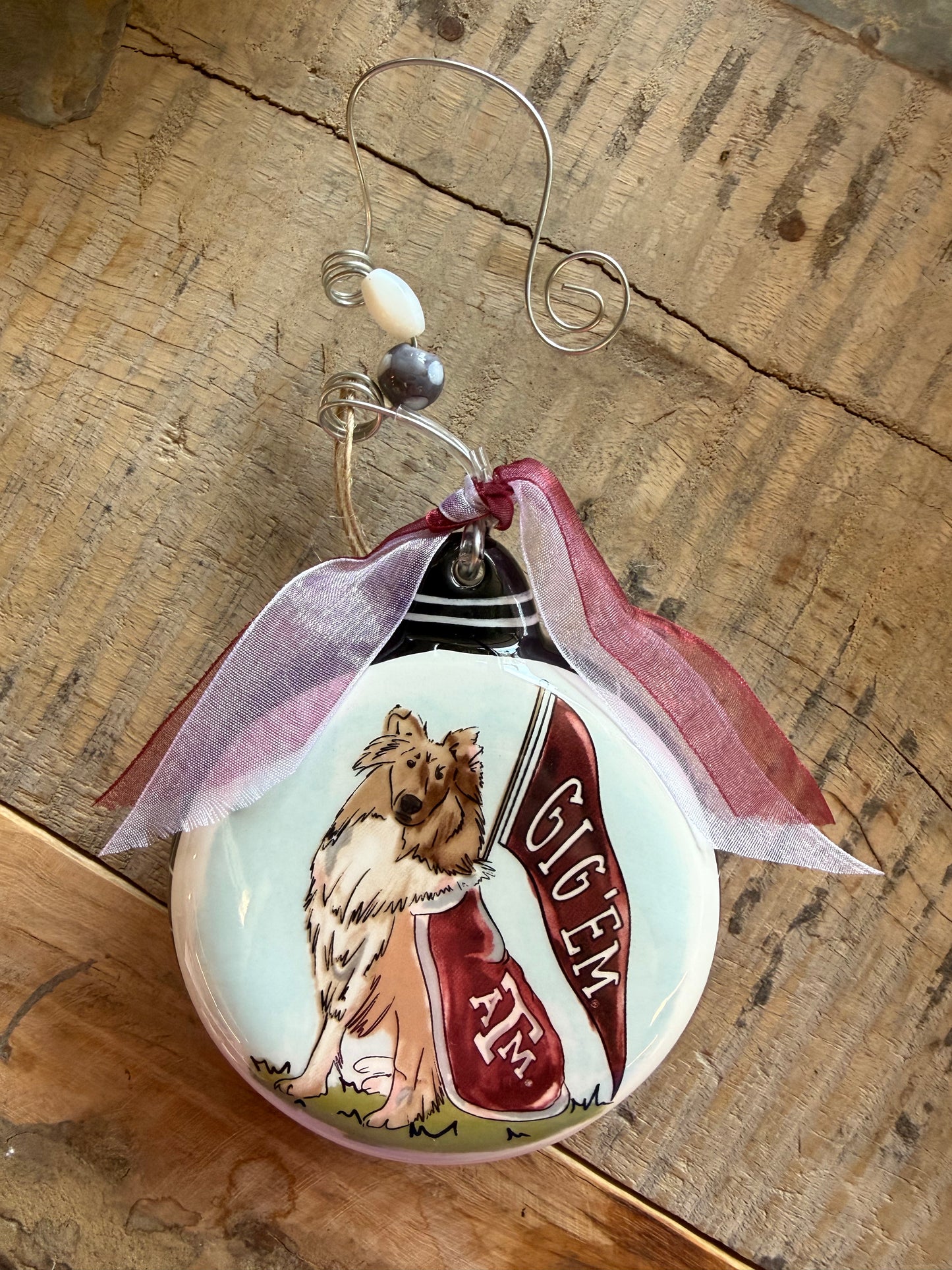 Miss Rev Double Sided Ornament