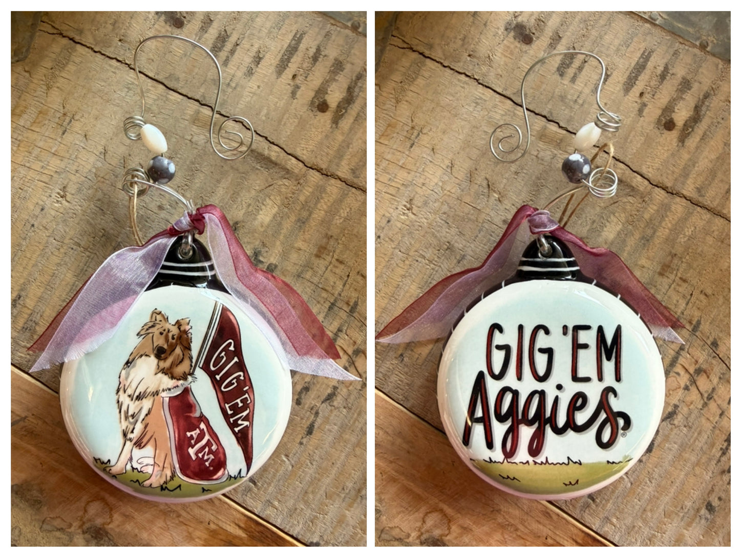 Miss Rev Double Sided Ornament