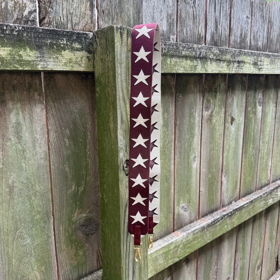 Stars Purse Strap - 2"
