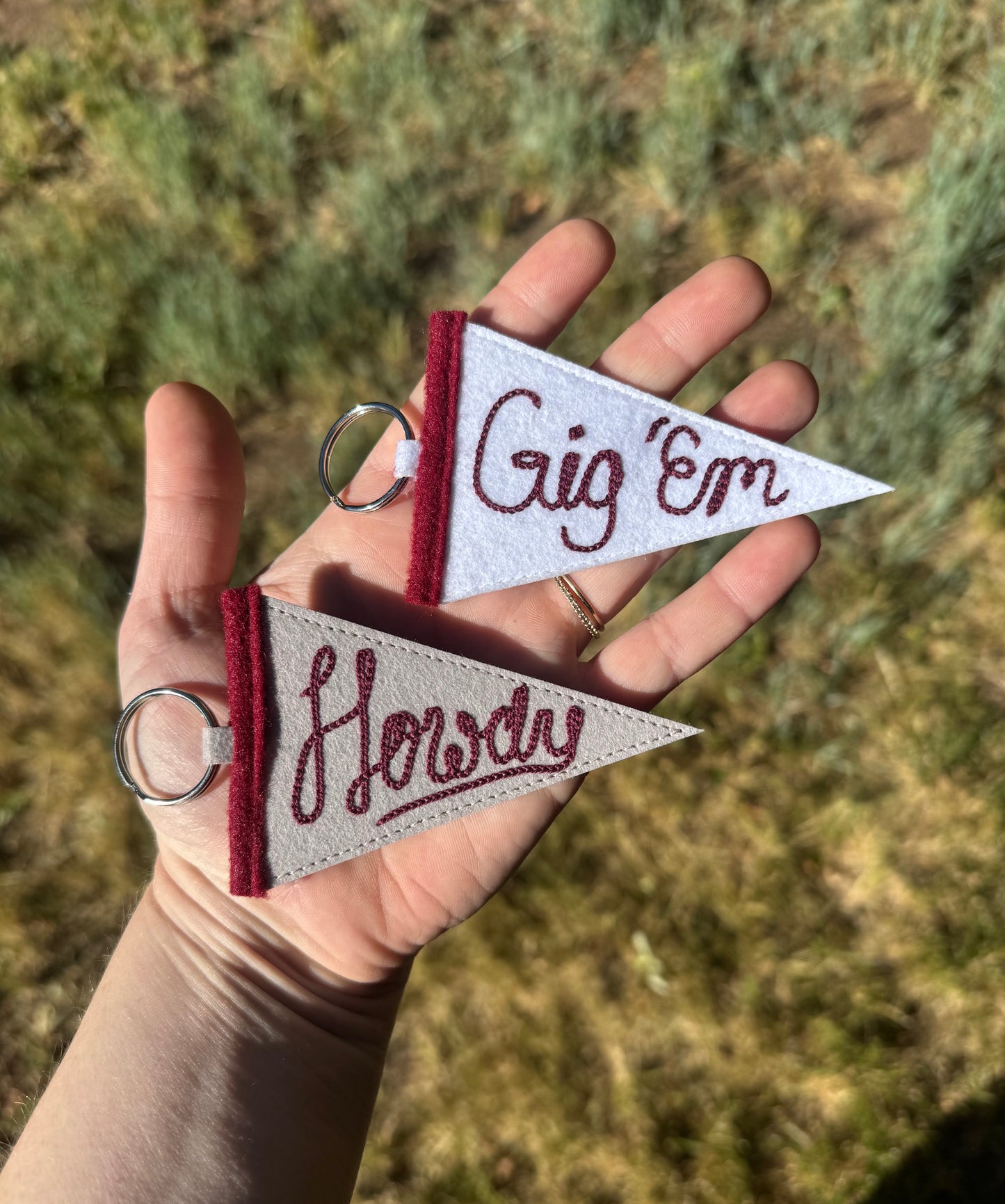 Pennant Keychain