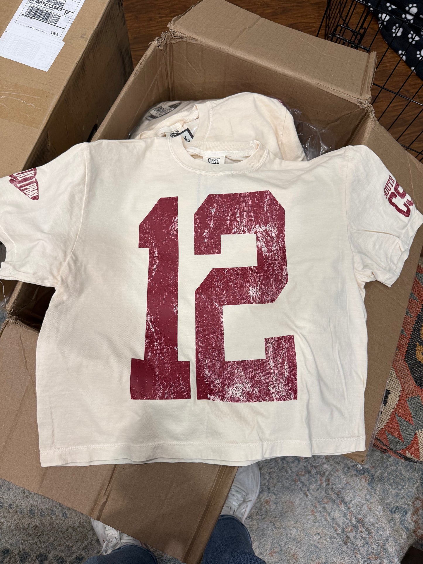 The 12 Boxy Tee [PREORDER]