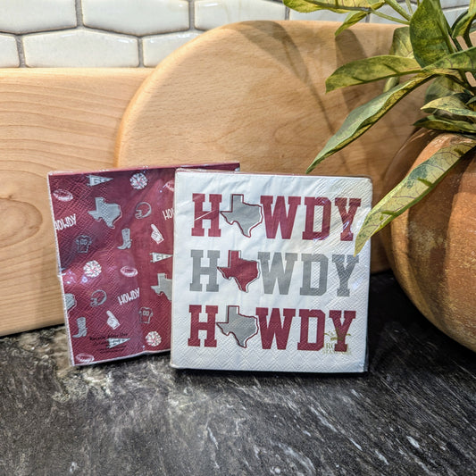 Howdy Cocktail Napkins