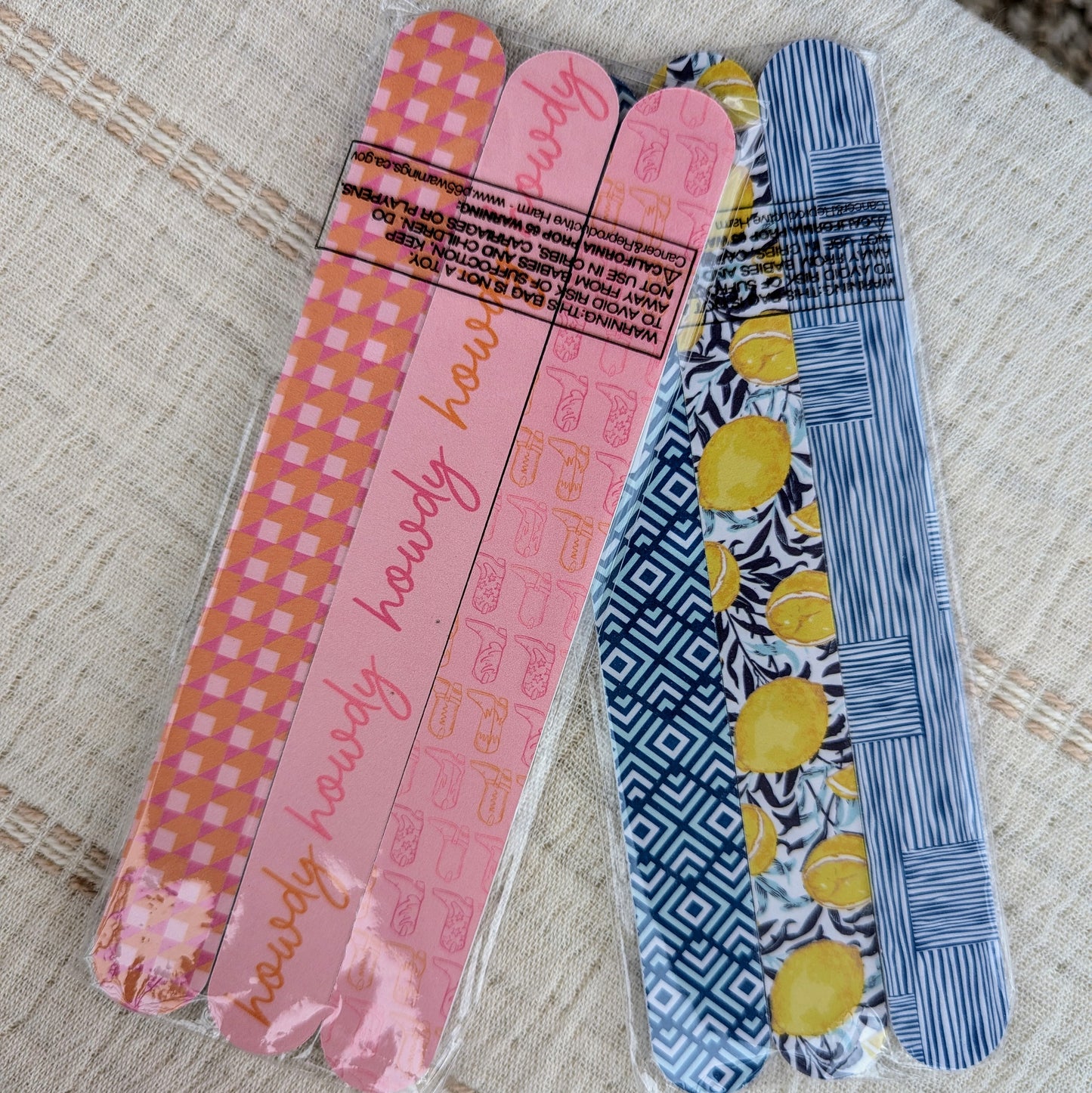 Nail file - Blue Lemon