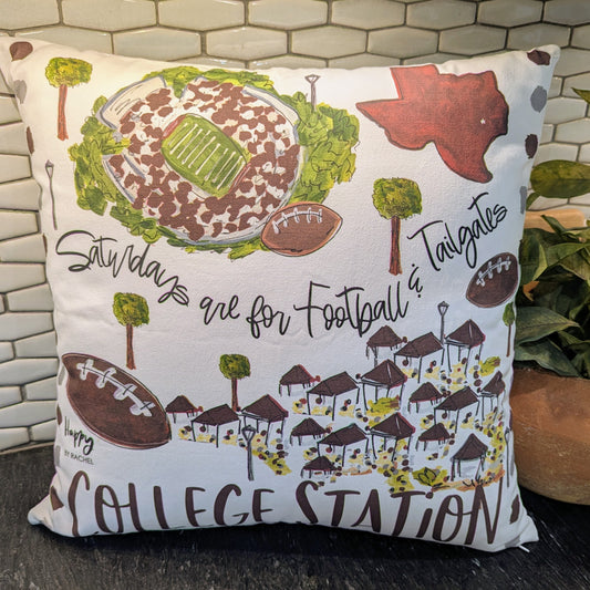 College Station Pillow