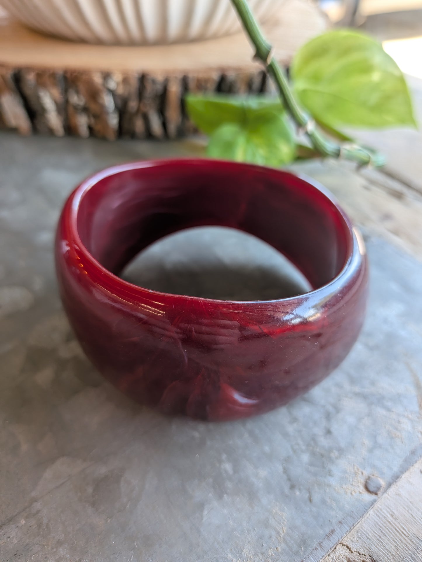 Chunky Resin Bangle
