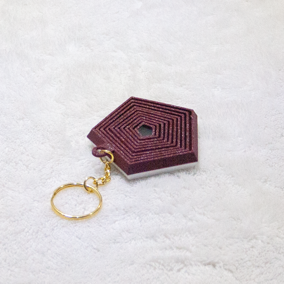 Fidget Toys in Maroon + White