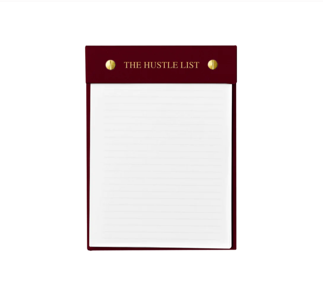 Hustle List - Maroon