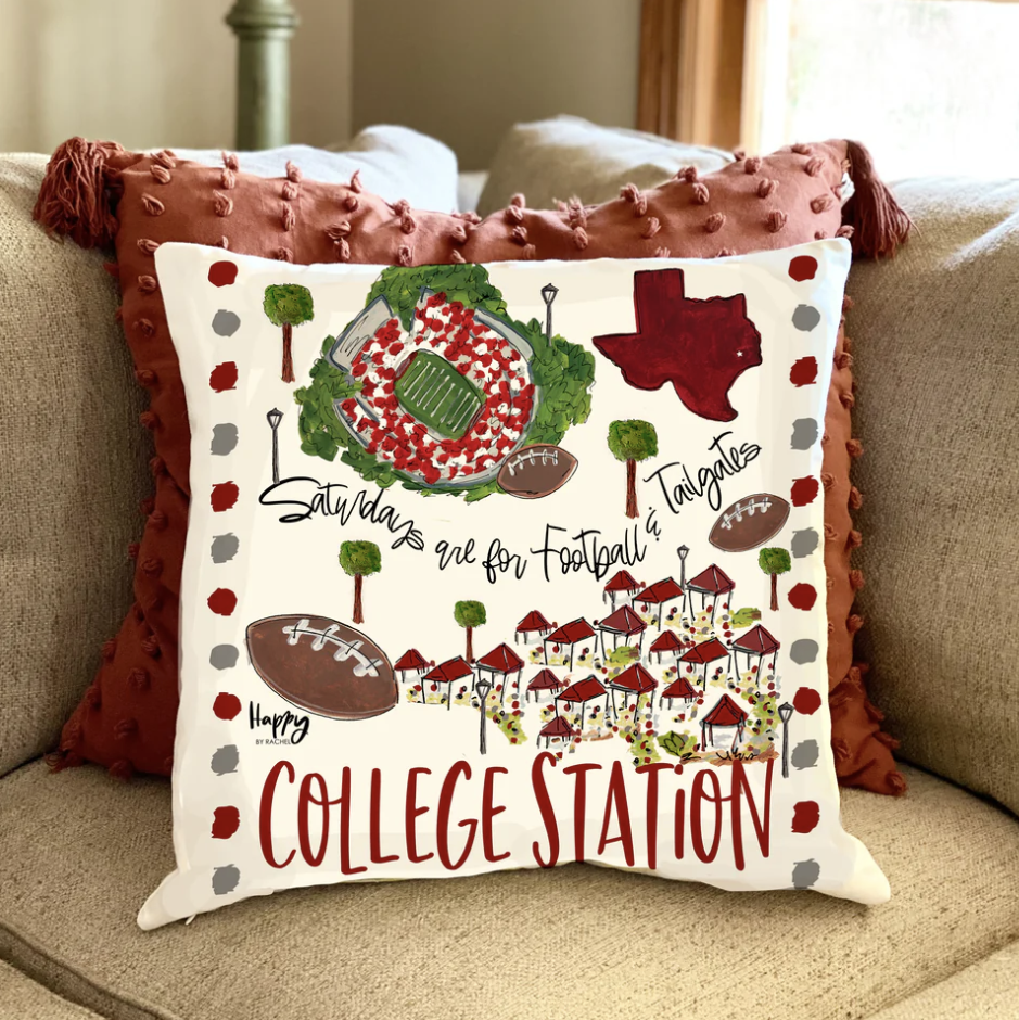 College Station Pillow