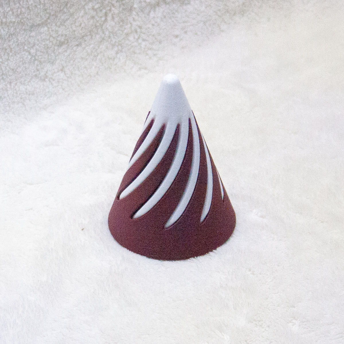 Fidget Toys in Maroon + White