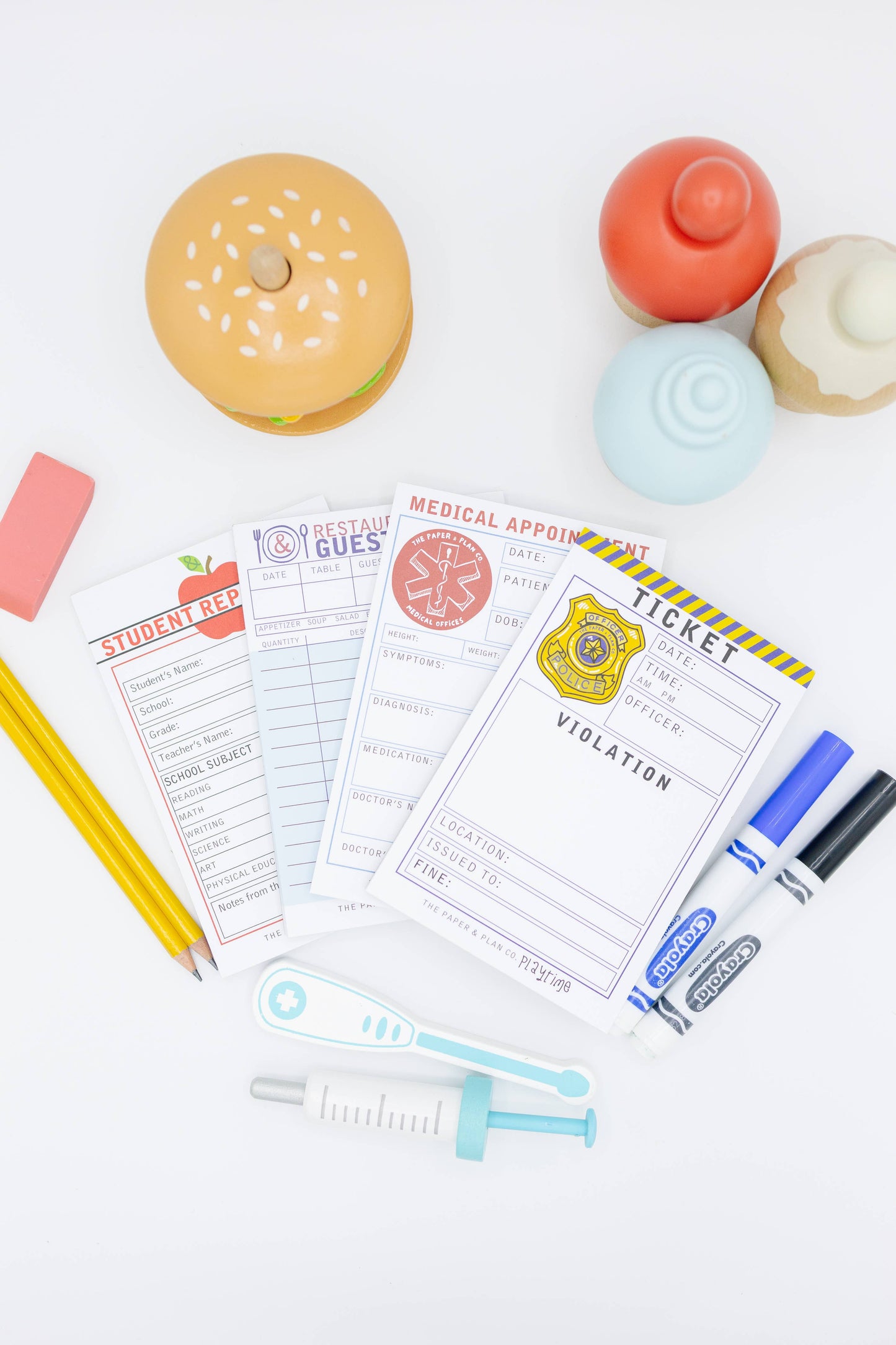 Playtime Notepad Set of 4