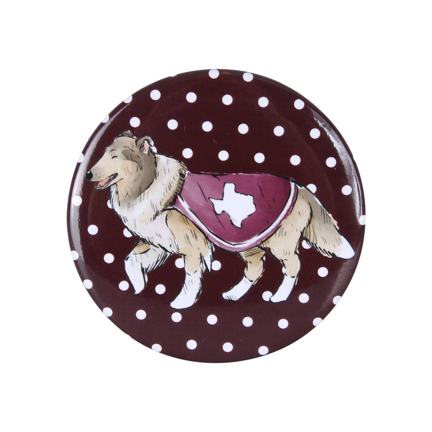 Polka Dot TX Button Pin
