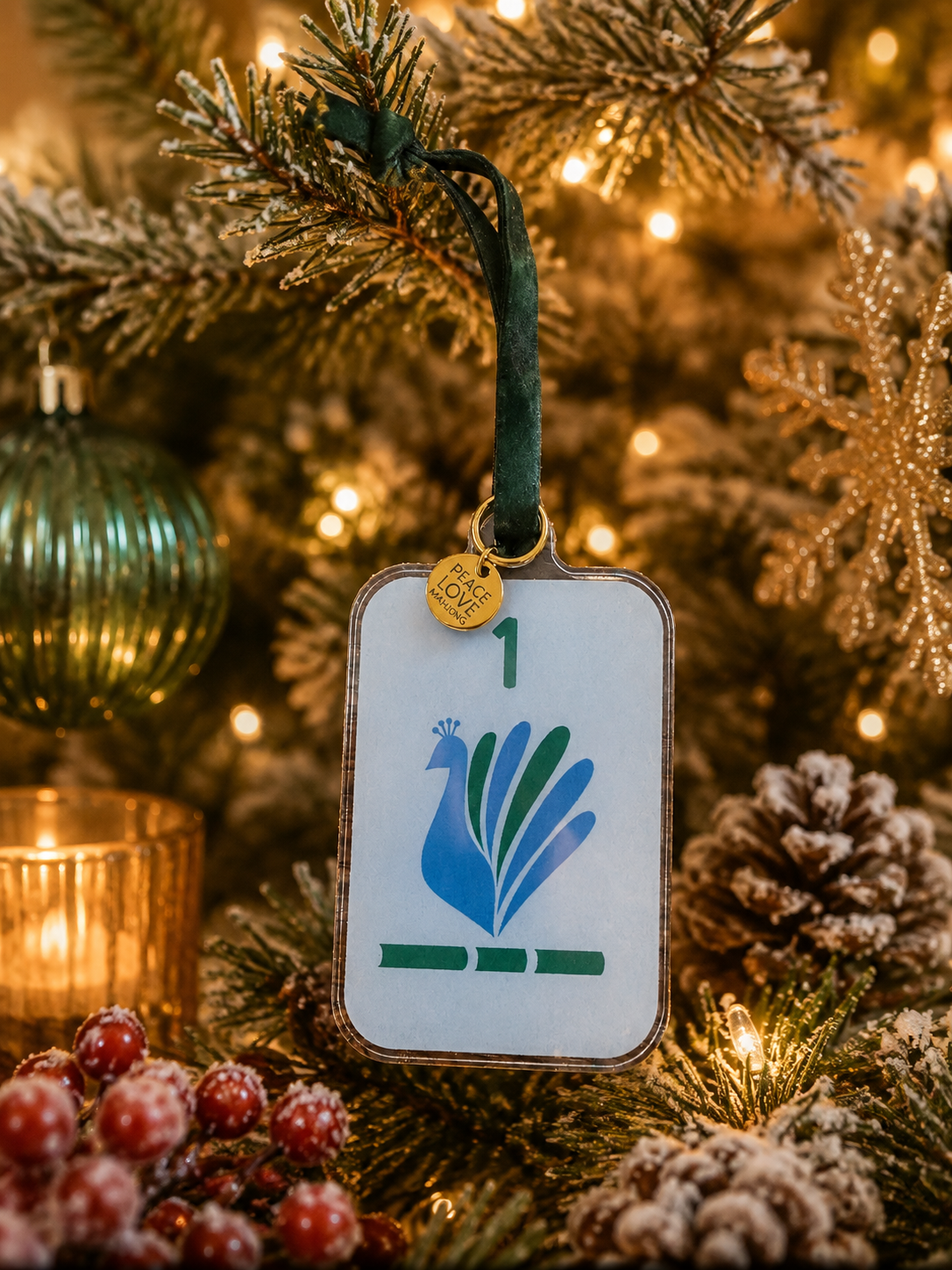 Acrylic Mahjong Ornament