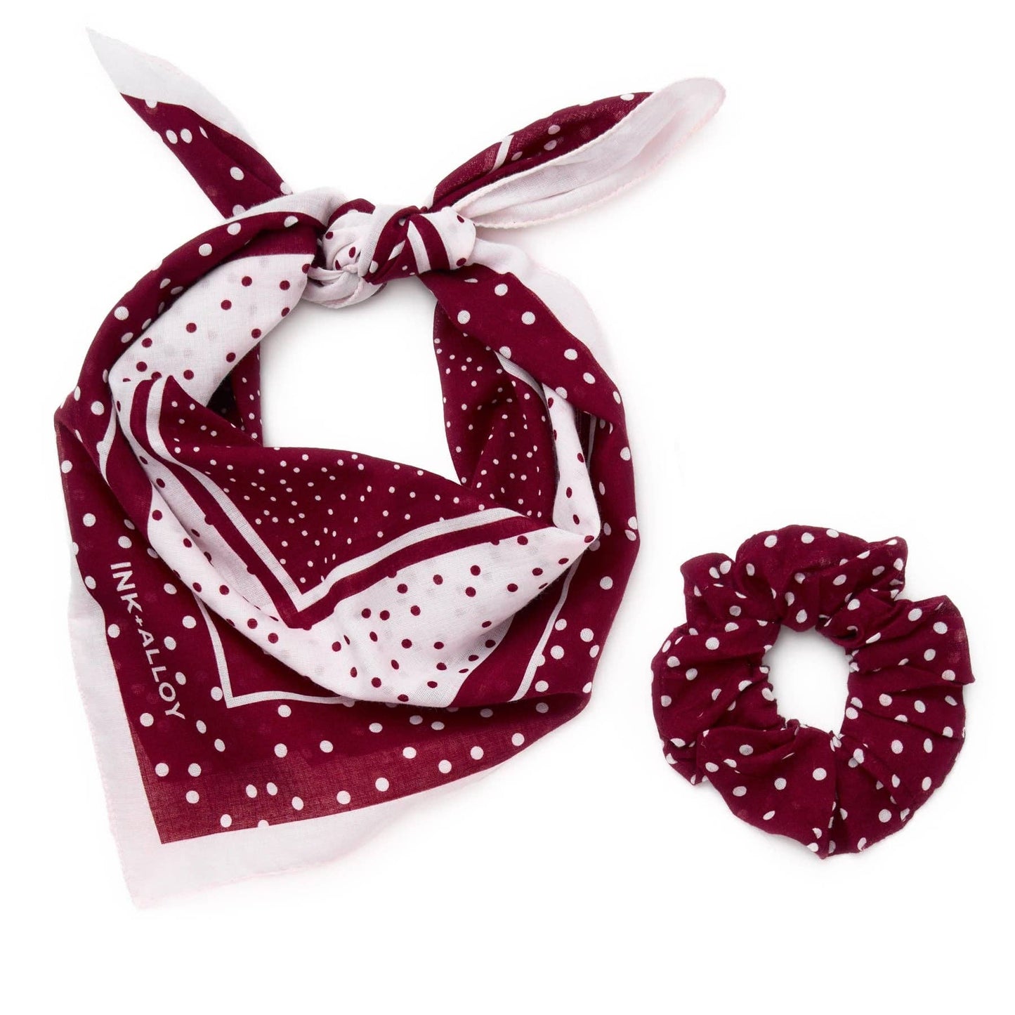 Polka Dot Scarf