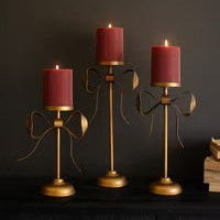 Bow Candleholder