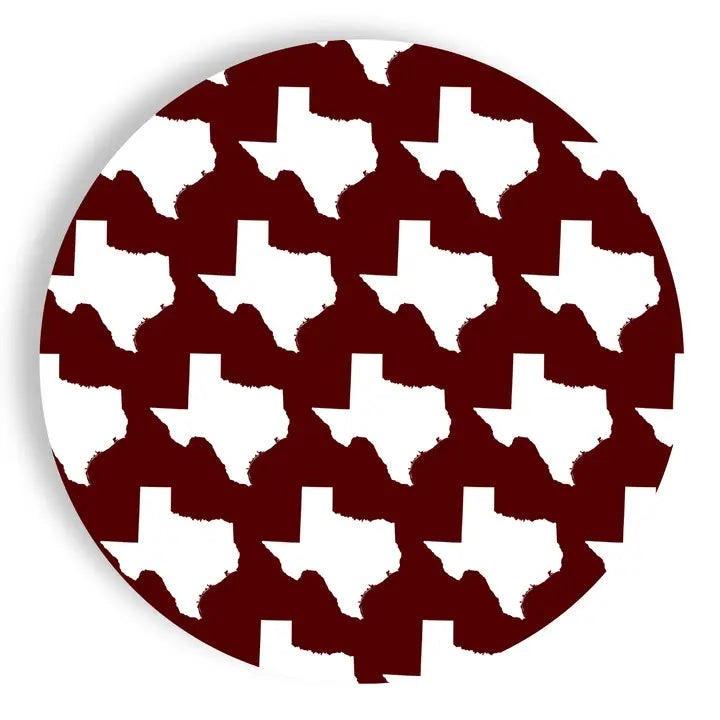 Texas Paper Plates