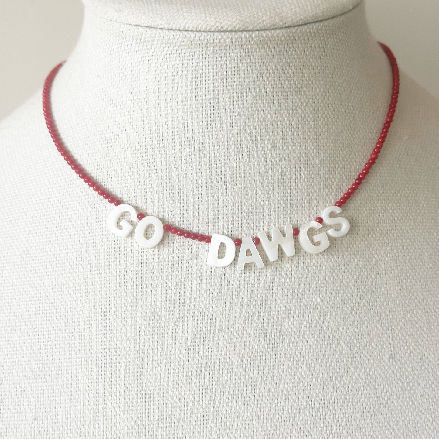 GIG 'EM Spirit Necklace - Maroon
