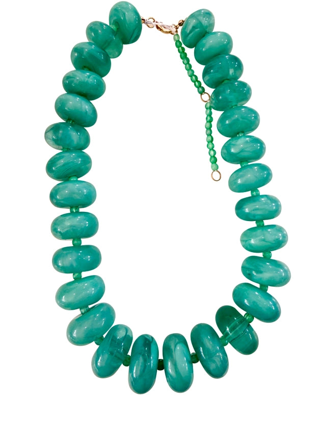 Chunky Beaded Statement Necklace
