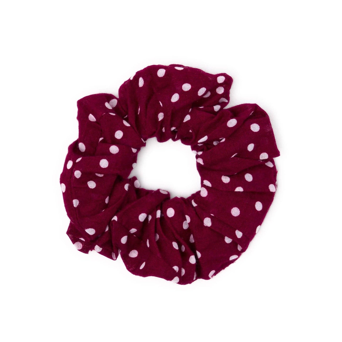 Polka Dot Scrunchie
