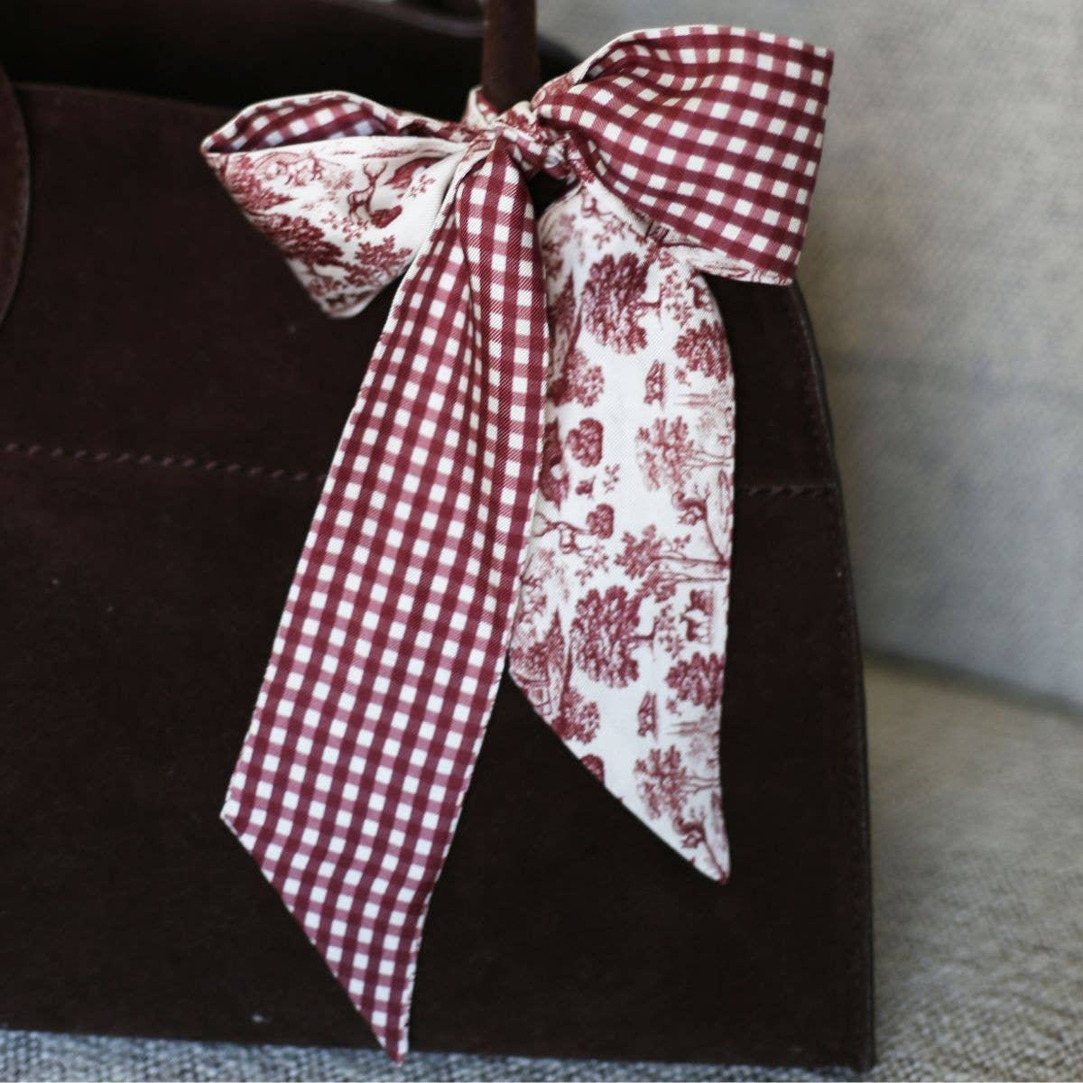 Forest Toile Twilly Scarf