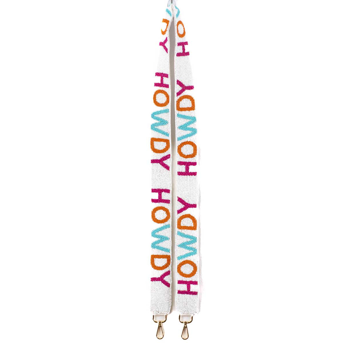 Howdy Beaded Purse Strap - Multi