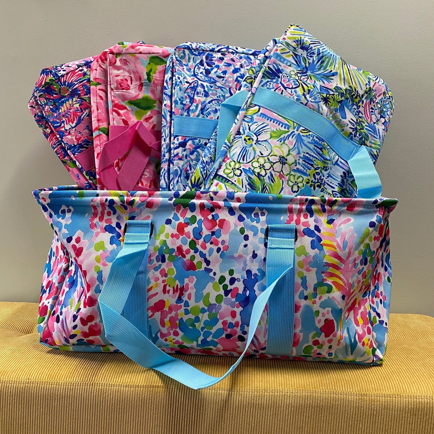 Rectangle Utility Tote - Watercolor Floral