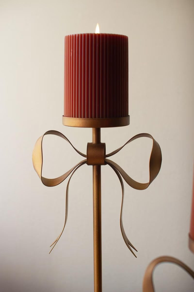 Bow Candleholder