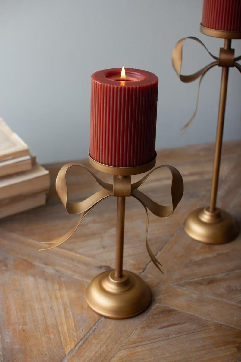 Bow Candleholder